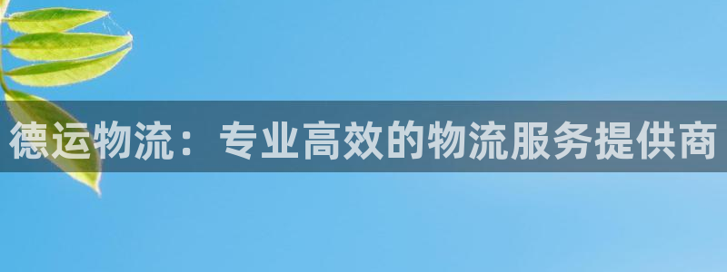 28圈注册登录链接：德运物流：专业高